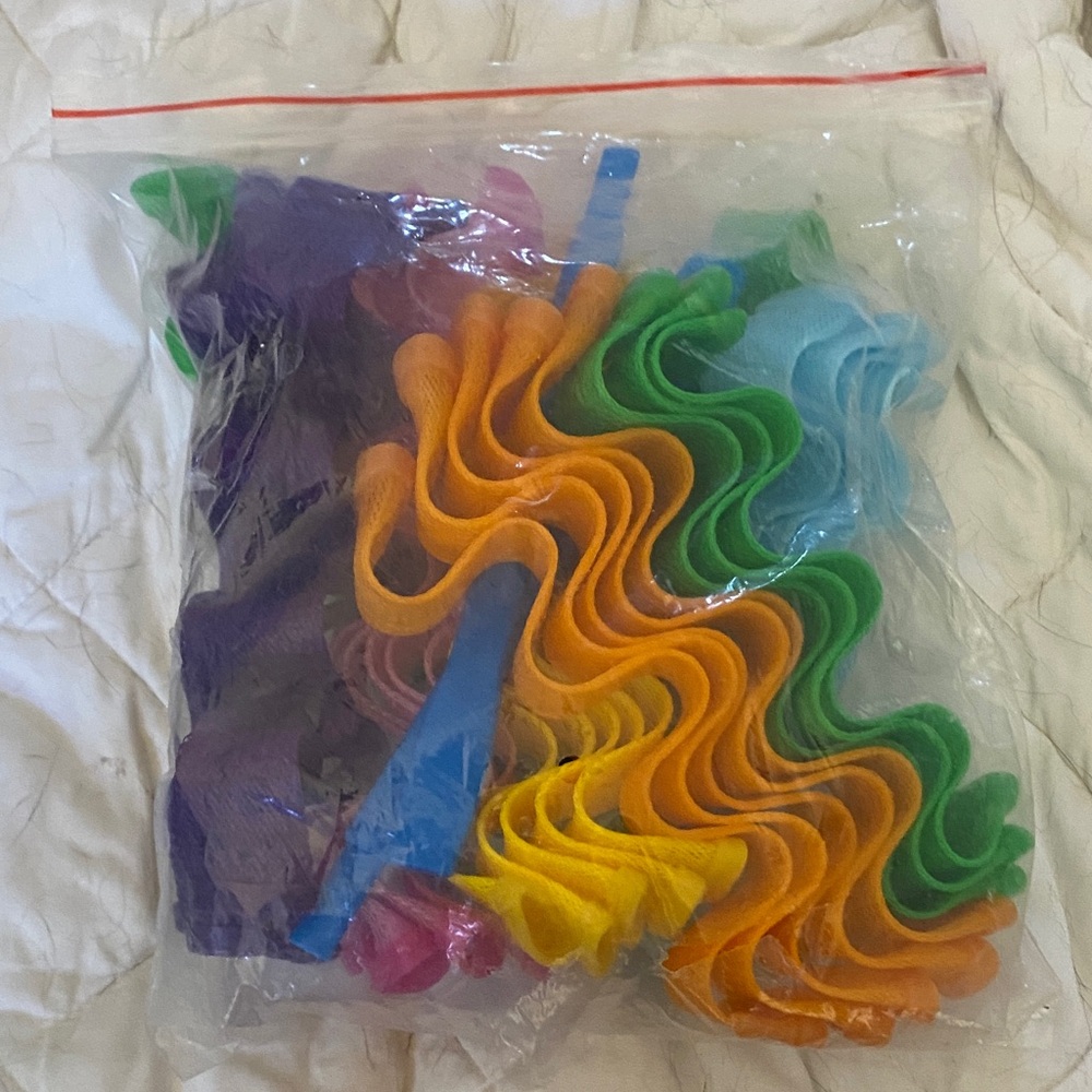 Colorful Hair Curlers Set